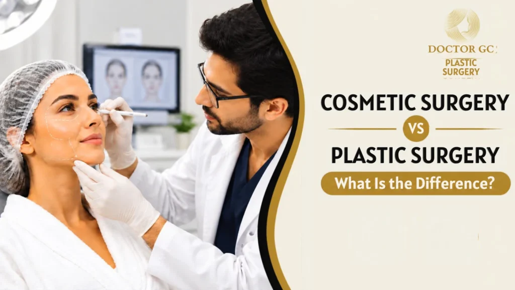 Cosmetic Surgery vs Plastic Surgery