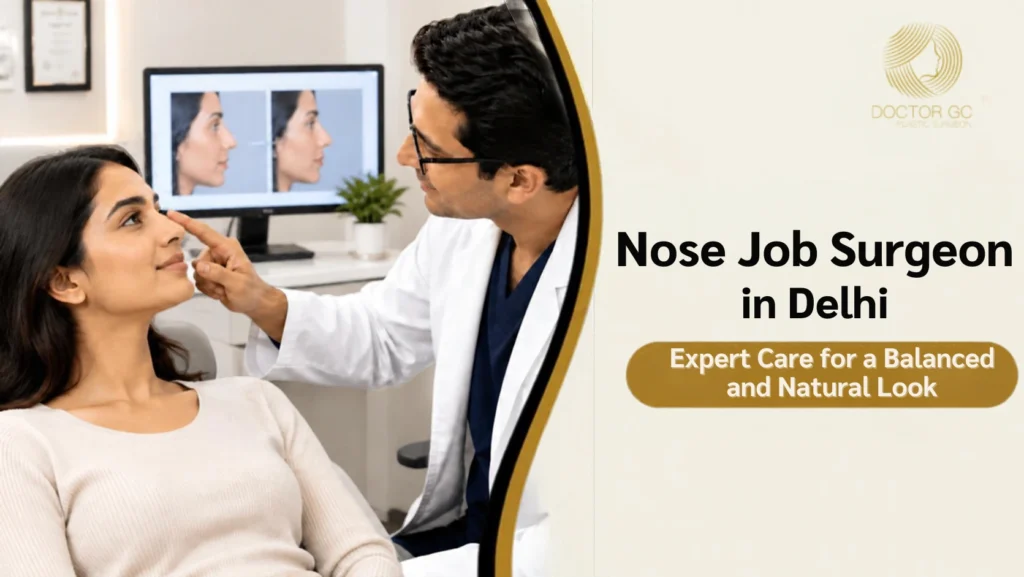 Nose job surgeon in delhi
